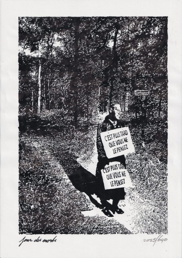 Tekening, Eelco Deuling, nummer 640, 2025.