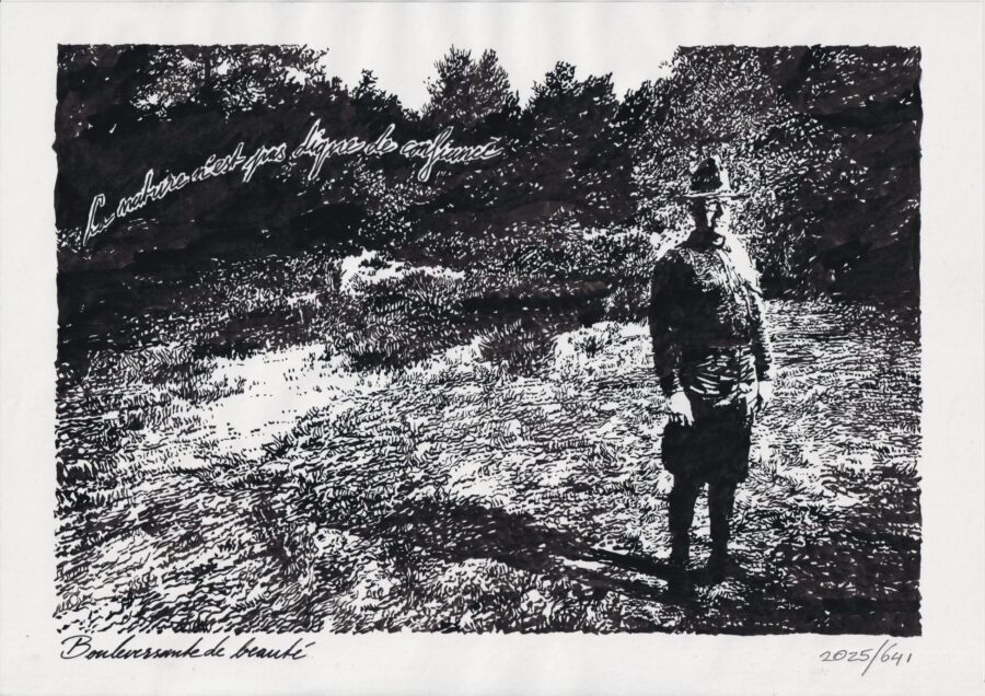 Tekening, Eelco Deuling, nummer 641, 2025.