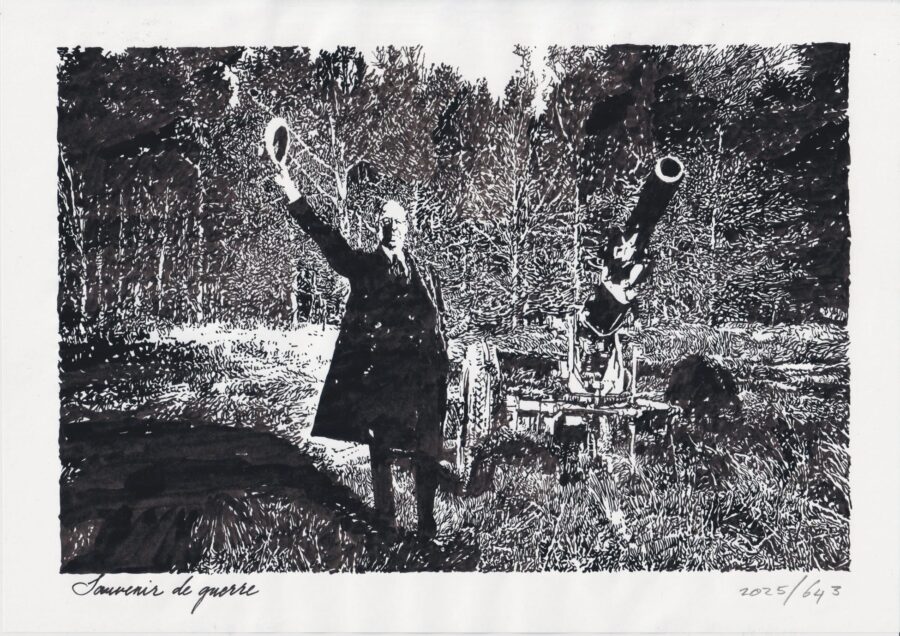 Tekening, Eelco Deuling, nummer 643, 2025.