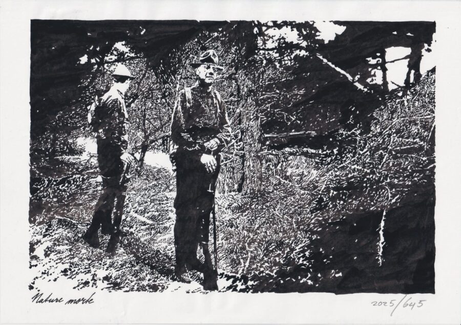 Tekening, Eelco Deuling, nummer 645, 2025.