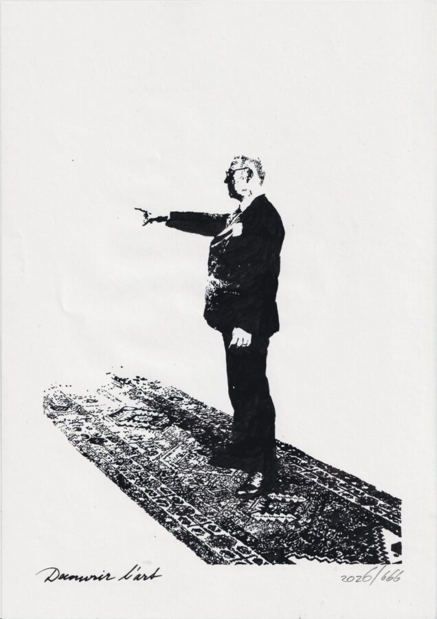 Tekening, Eelco Deuling, nummer 666, 2026.