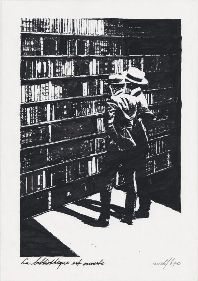 Tekening, Eelco Deuling, nummer 670, 2026.