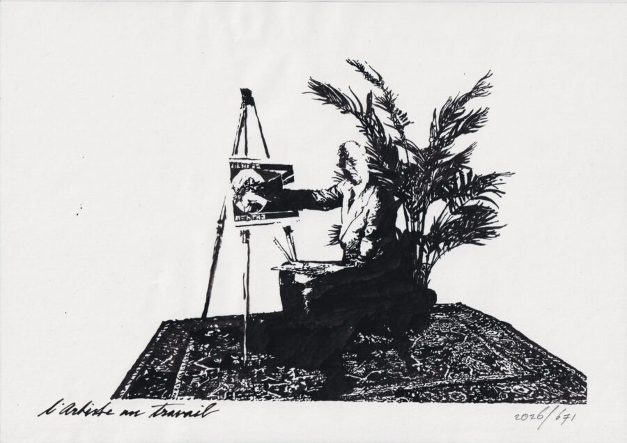 Tekening, Eelco Deuling, nummer 671, 2026.